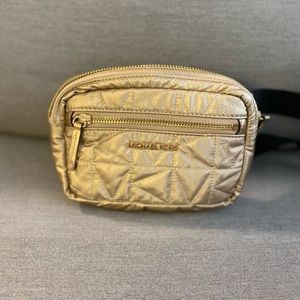Micheal Kors Gold Mini Bag